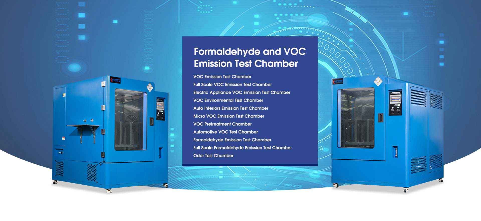 Formaldehyde And Voc Emission Test Chamber