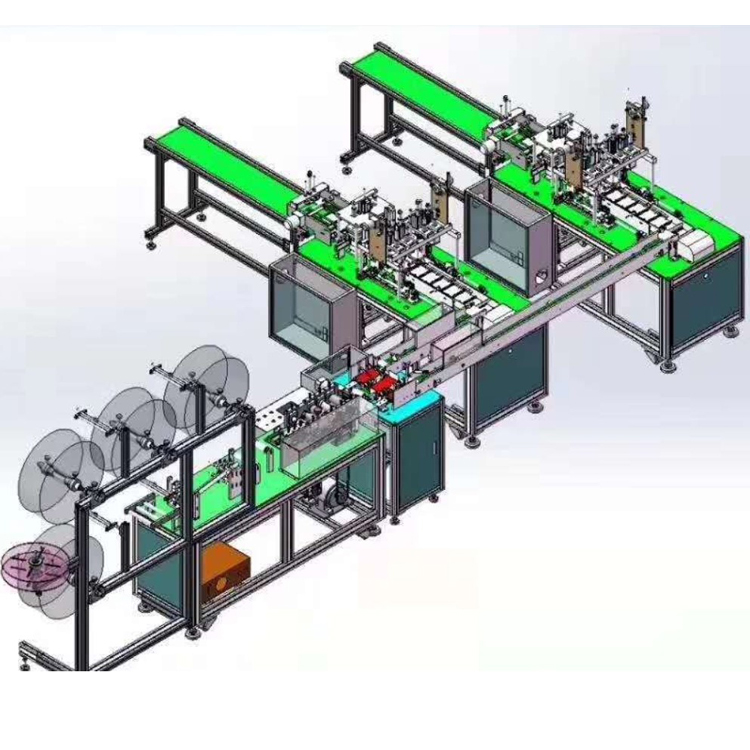 Automatic High Speed Mask Machine